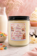 "Milky Fruity Bliss Candle by Mima Sweet Scents - Sweet Indulgence Collection 8oz"