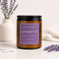 "Lavender Veil Candle - Lavender, Chamomile & Vanilla by Mima Sweet Scents 8oz"